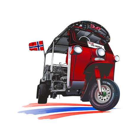 Fitjar Thai tuk-tuk